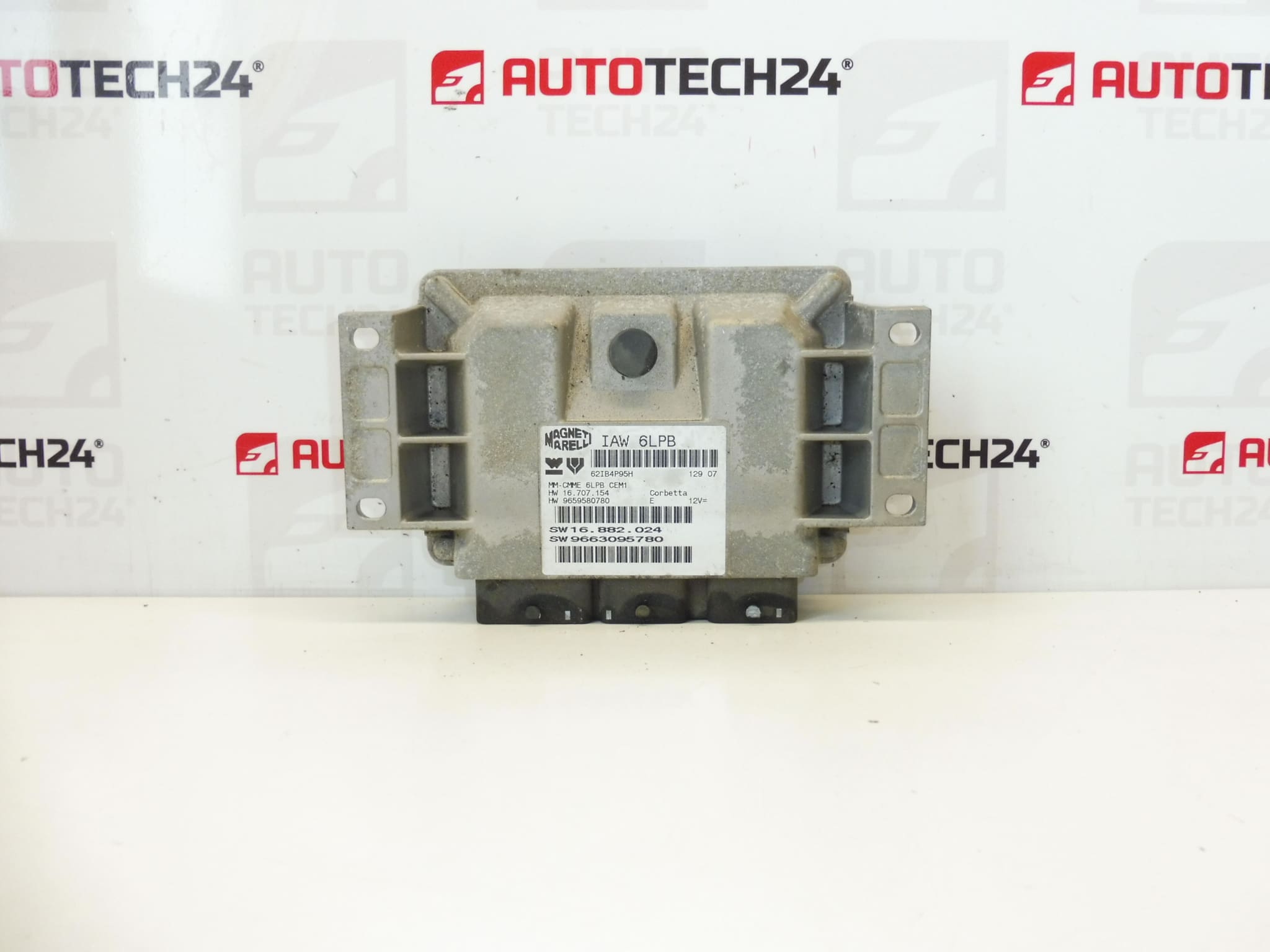 ECU IAW 6LPB 1 8 16V Citroën Peugeot 9663095780 9659580780 А24 България