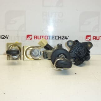 Комплект ключалки + 2 табелки Citroën C1 Peugeot 107 1608745780 4162FH